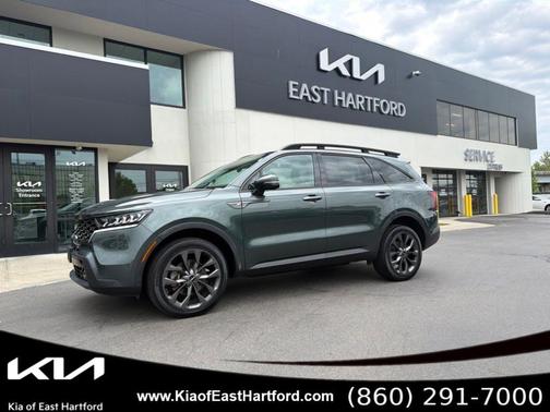 Aruba Green 2023 Kia Sorento X-Line EX