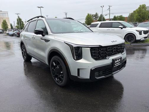 Ivory Silver 2026 Kia Sorento X-Line SX Prestige