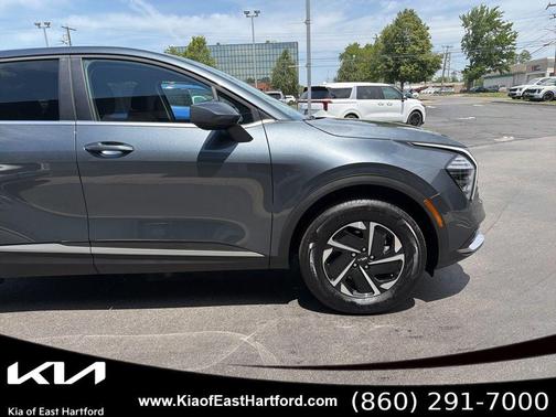 Gravity Gray 2025 Kia Sportage Hybrid LX