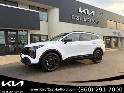 Glacial White Pearl 2026 Kia Sportage X-Line