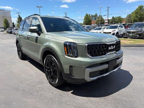 Jungle Green 2023 Kia Telluride EX X-Line