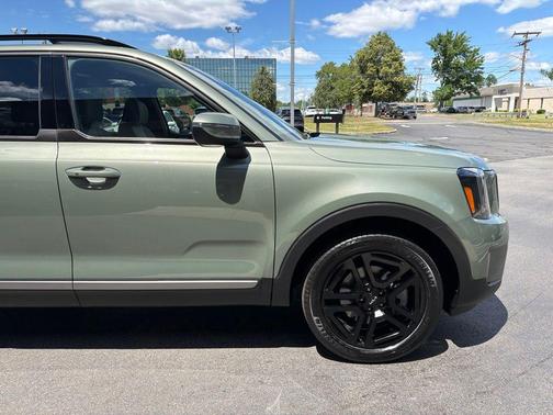 Jungle Green 2023 Kia Telluride EX X-Line