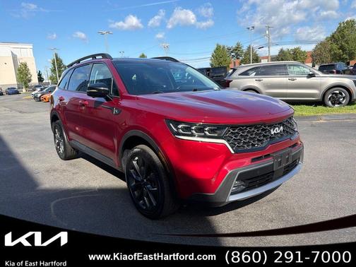 Passion Red Tintcoat 2023 Kia Sorento X-Line SX Prestige