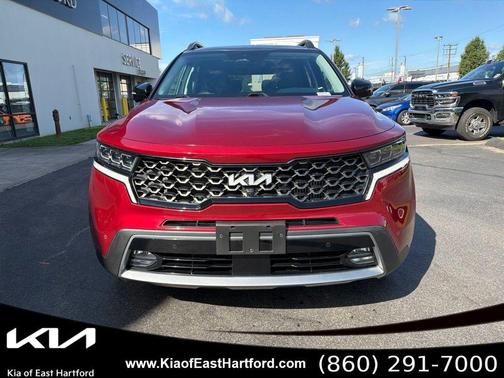 Passion Red Tintcoat 2023 Kia Sorento X-Line SX Prestige