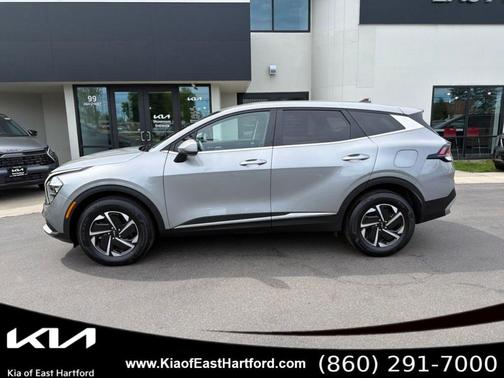 Steel Gray 2023 Kia Sportage Hybrid LX