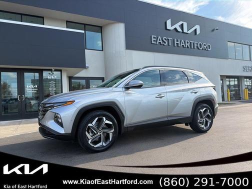 Shimmering Silver 2023 Hyundai TUCSON Limited