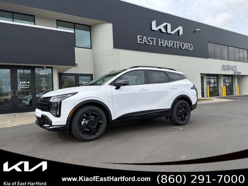 White 2026 Kia Sportage X-Line