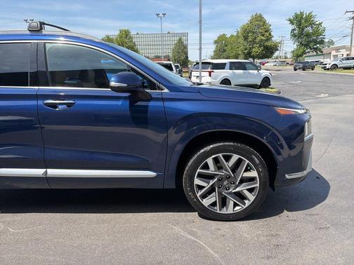 Stormy Blue 2023 Hyundai SANTA FE Calligraphy