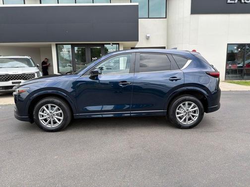 Deep Crystal Blue Mica 2024 Mazda CX-5 Select