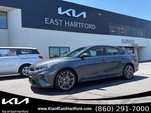 Gravity Gray 2022 Kia Forte GT