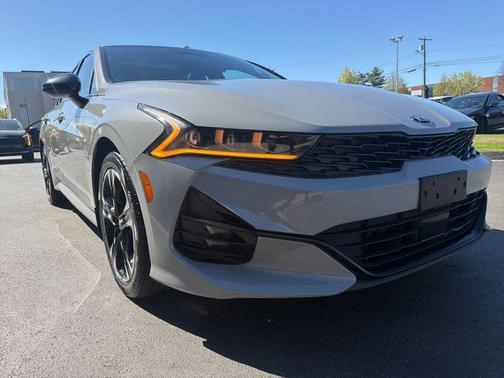 Wolf Gray 2021 Kia K5 GT-Line