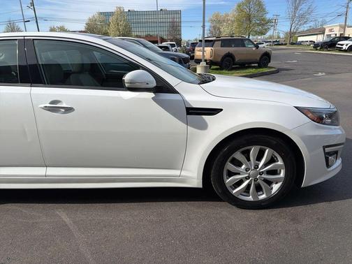 Snow White Pearl 2015 Kia Optima EX