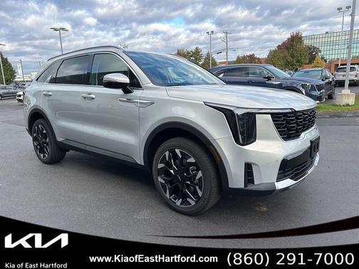 Ivory Silver 2026 Kia Sorento EX