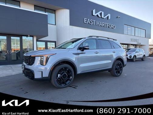 Wolf Gray 2026 Kia Sorento X-Line EX