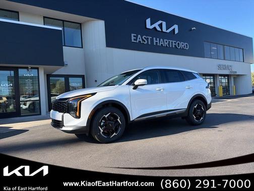 Snow White Pearl 2026 Kia Sportage Hybrid EX