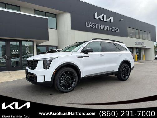 White 2026 Kia Sorento X-Line EX
