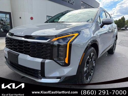 Gray 2027 Kia Sportage Hybrid SX-Prestige