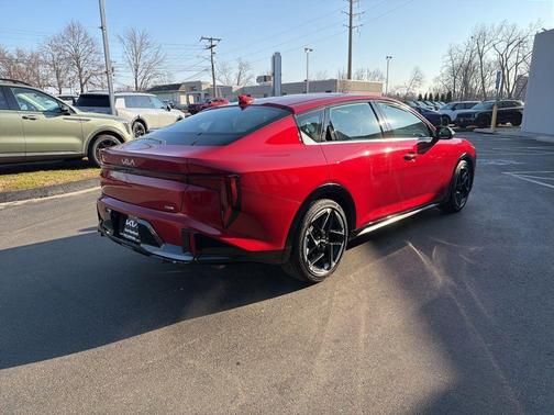 Currant Red 2025 Kia K4 GT-Line