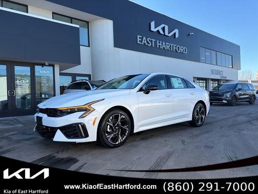 Snow White Pearl 2026 Kia K5 GT-Line