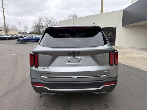 Steel Gray 2026 Kia Sorento Hybrid X-LINE SX PRESTIGE