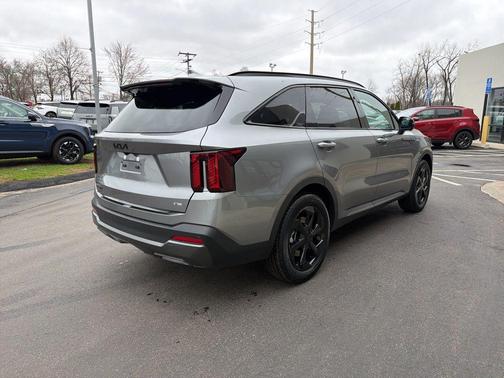 Steel Gray 2026 Kia Sorento Hybrid X-LINE SX PRESTIGE