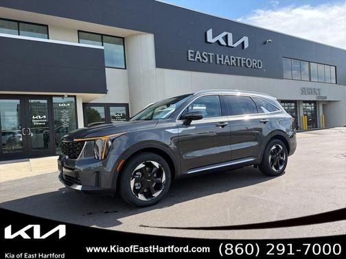 Gray 2026 Kia Sorento Hybrid EX
