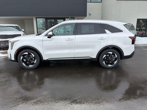 Snow White Pearl 2026 Kia Sorento Hybrid EX