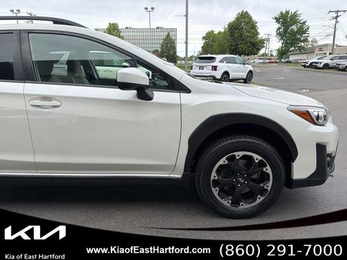 Crystal White Pearl 2023 Subaru Crosstrek Premium
