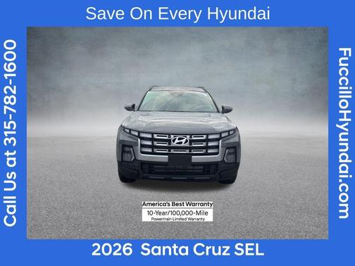 Hampton Gray 2026 Hyundai SANTA CRUZ SEL