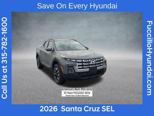 Hampton Gray 2026 Hyundai SANTA CRUZ SEL