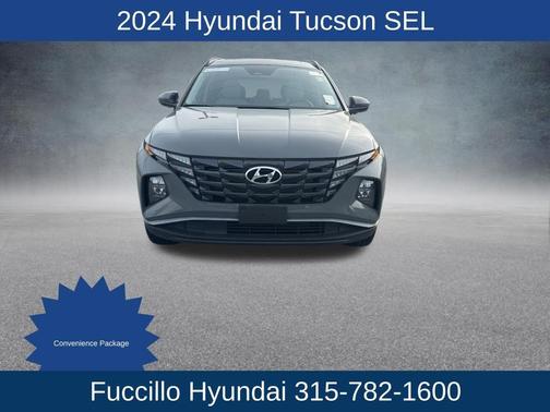 Gray 2024 Hyundai TUCSON SEL