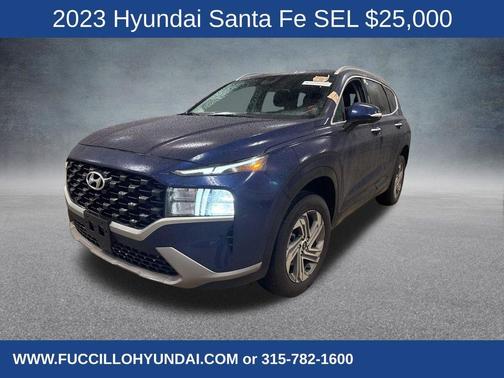 Stormy Blue 2023 Hyundai SANTA FE SEL