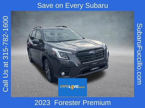 Magnetite Gray Metallic 2023 Subaru Forester Premium