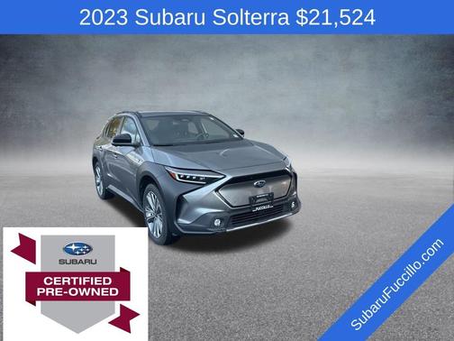Smoked Carbon 2023 Subaru Solterra Limited