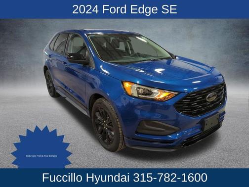 Atlas Blue Metallic 2024 Ford Edge SE