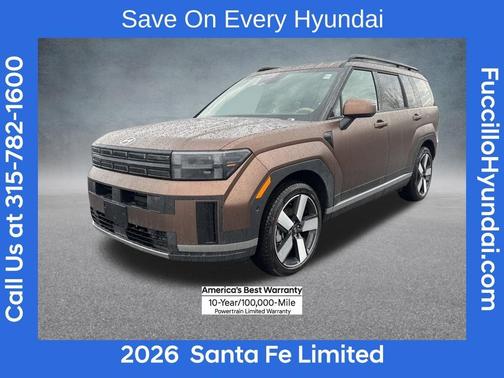 Brass 2026 Hyundai SANTA FE Limited