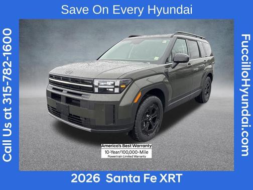 Green 2026 Hyundai SANTA FE XRT