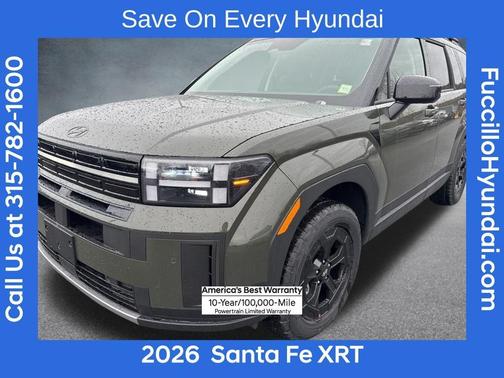 Green 2026 Hyundai SANTA FE XRT