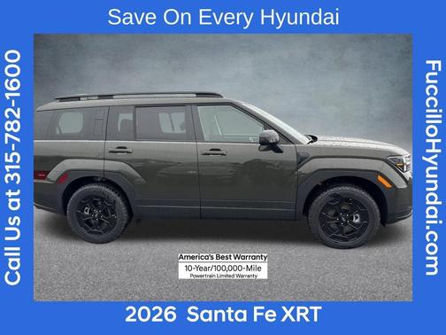 Green 2026 Hyundai SANTA FE XRT