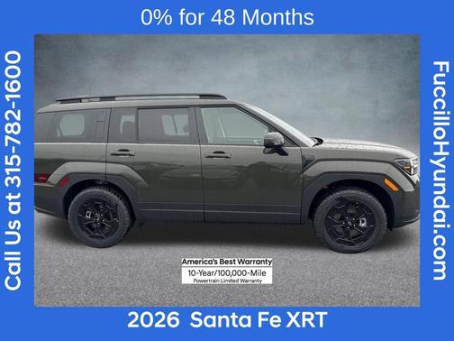 Green 2026 Hyundai SANTA FE XRT