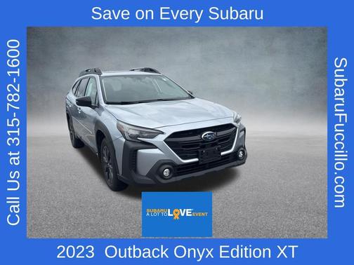 Ice Silver Metallic 2023 Subaru Outback Onyx Edition XT