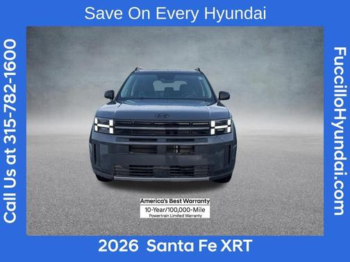 Gray 2026 Hyundai SANTA FE XRT