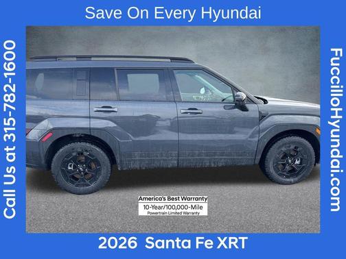 Gray 2026 Hyundai SANTA FE XRT