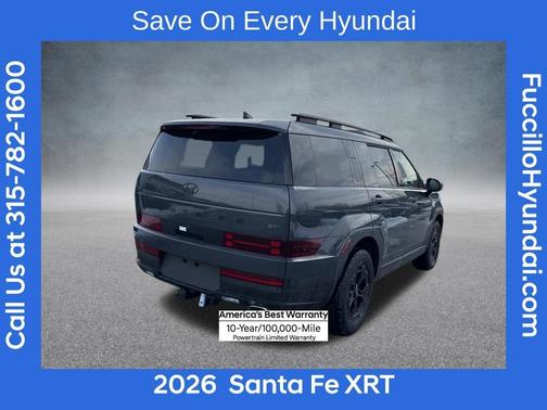 Gray 2026 Hyundai SANTA FE XRT