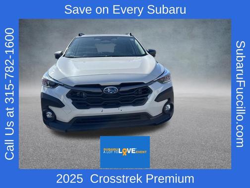Crystal White Pearl 2025 Subaru Crosstrek Premium