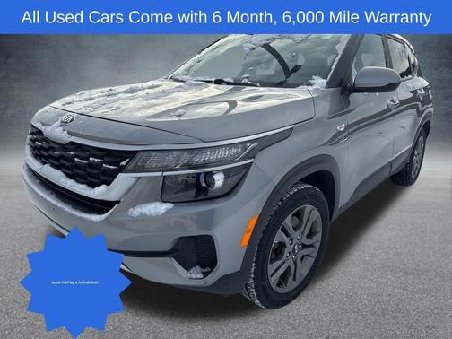 Steel Gray 2021 Kia Seltos LX