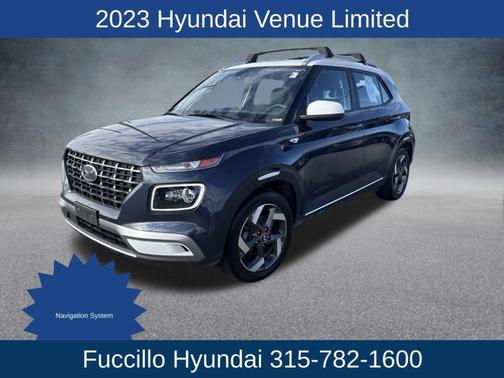 White 2023 Hyundai VENUE Limited