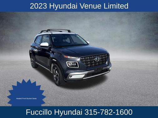 White 2023 Hyundai VENUE Limited