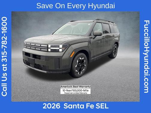Green 2026 Hyundai SANTA FE SEL