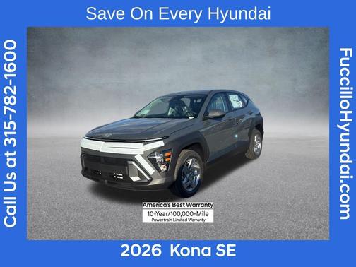 Gray Pearl 2026 Hyundai KONA SE